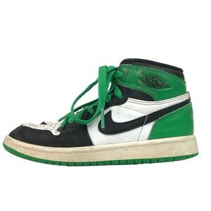 Nike Air Jordan 1 Retro High OG Youth 13.5C Lucky Green Sneaker Shoes FD1412-031